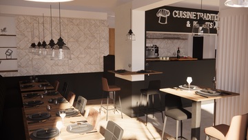 Rénovation restaurant La Table de Vitré