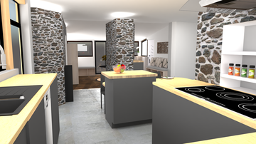 Rénovation intérieur d’une longère 