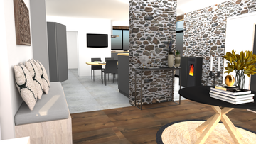 Rénovation intérieur d’une longère 